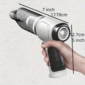 Car Vacuum Cleaner - Mini Handheld Cordless Vacuum Cleaner Car Vacuum High Power Handheld Vacuum Dry Wet Cleaning Duster Portable Vacuum Cleaner