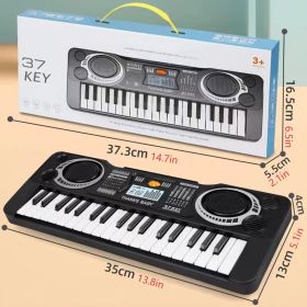 Children's Multi-functional 37-key Electronic Organ; Early Education Entry; Play Music Piano; Musical Instrument Toys