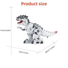 Electric T-Rex Dinosaur Toys Analog Tyrannosaurus And Dinosaur Toys; Tail With LED Light Up And Roar Sound Toys For Kids; Electronic Walking Robot Din