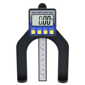 Digital Angle Finder Ruler 80mm Digital Height Depth Gauge Magnetic Smart Measuring Tool Set