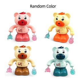 Kids Toys Sound Controlled Battery Powered Toy Cartoon Rolling Bear