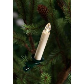 Tree Taper Candle (Set Of 12) W-Remote 5.5"H Plastic