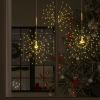 Outdoor Christmas Firecrack Light Warm White 7.9" 140 LEDs