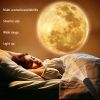 Lunar Moon Projection Lamp Starry Sky Lamp Bedroom Night Lamp Projection Background Lamp