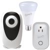 Supersonic 3-Pc. Smart Home Starter Kit with WiFi enabled: HD Camera, Plug, & Bulb