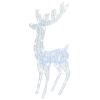 XXL Acrylic Christmas Reindeer 250 LED 6 ft Cold white