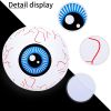 Inflatable Luminous Eyeball Inflatable Rechargeable Led Light Up Eyeball For Halloween