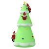 Inflatable Christmas Tree with LEDs 196.9"