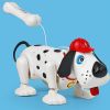 Children's Fun Dog Walking Artifact; Simulation Electric Toy; Spotted Dog Can Go Forward And Reverse; Eyes Can Move And Call With Music; Large Tractio