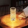 Crystal Diamond Table Lamp,16 Color Changing RGB Touch Control