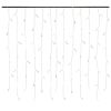 LED Curtain Icicle Lights 393.7" 400 LED Warm White 8 Function