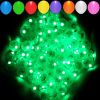 50PCS 9 Colors Balloon Light, Long Standby Time Mini Ball Light, Round LED Flash Lamp For Paper Lantern Balloon Party, Wedding, Birthday, Festival