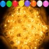 50PCS 9 Colors Balloon Light, Long Standby Time Mini Ball Light, Round LED Flash Lamp For Paper Lantern Balloon Party, Wedding, Birthday, Festival