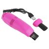 KQ01 Vacuum Cleaner For Small Crevices Cleaning USB Rechargeable Can Be Connected To The Charging Head / Mobile Power