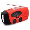 Multifunctional Hand Radio Solar Crank Dynamo Powered AM/FM/WB/NOAA Weather Radio Use Emergency LED Flashlight and Power Bank