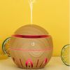 1pc Hollow Mushroom Humidifier; Configured With Power Cable