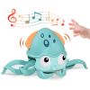 Toy Crab Octopus Induction Escape Children's Electric Toy Charging Luminous Music Novel And Peculiar