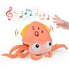 Toy Crab Octopus Induction Escape Children's Electric Toy Charging Luminous Music Novel And Peculiar