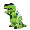 Electric Dinosaur Toy; Interactive Movable Joint Electric Cartoon Dinosaur Model With Sound And Light; Christmas Gift For Kids