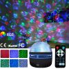 1pc Starry Projector Light With 7 Color Patterns & Remote Control; Multifunctional Polar Projector Night Light For Bedroom Atmosphere