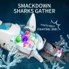 Electric Kids Toy Walking SHARK Simulation Animal Hand-operated Model Child Gift Ocean Theme Education For Boys Any Girls