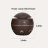 1pc Hollow Mushroom Humidifier; Configured With Power Cable