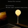 Christmas Lights; Christmas Decoration 1pc Creative Moon Shape Night Light; USB Moonlight Night Light; Soft Energy Efficiency Power Saving Lamp