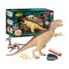 Dinosaurs Island Toys Dinosaur Toy Suit; IC Function; the Big Dinosaur Is With Light And Sound; with Little Dinosaur Toys And Trees; above 3 Years Old