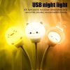 Christmas Lights; Christmas Decoration LED Bed Bedside Lamp ; Kids USB Night Light; Cute Cartoon Night Light; Baby Kids Bedroom Decoration; Bed Bedsid