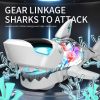 Electric Kids Toy Walking SHARK Simulation Animal Hand-operated Model Child Gift Ocean Theme Education For Boys Any Girls