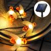 Honey Bee Shaped Waterproof Solar String Fairy Lights