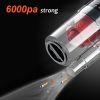 150W 6000PA Car Vacuum Cleaner Wet/Dry Portable Handheld Vacuum Cleaner With 177inch Power Cord For Car Strong Power Suction