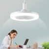 1pc Ceiling Fan With Light, Mute LED Ceiling Fan Remote Control, Modern Quiet Fan Lamp Cooling, Electric Fan With 3 Light Colors