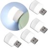 4Pcs USB Night Light; Energy-Saving Light; USB Light Bulb; Compact LED Bulb; Portable Lighting; Ambient Lighting; Decorative Lamp; Mini USB Light For