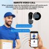 Smart Wireless Video Doorbell Bidirectional Visual Intercom Doorbell